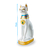Gato Egípcio Bastet Branco 19m Símbolo Fertilidade - comprar online