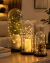 Kit Com 3 Cúpulas De Vidro Redoma Decoração Com Base Preta