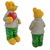 Escultura Urso de Resina Menino Coração 21,5cm - comprar online