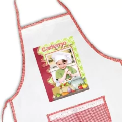 EST024 - AVENTAL BRANCO COM BOLSO - comprar online