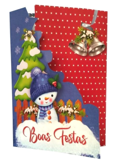 NAT054 - Cartão Boas Festas