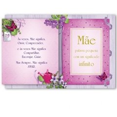 MAE030 - CARTÃO PÚRPURA - DIA DAS MÃES - Facioli Gráfica