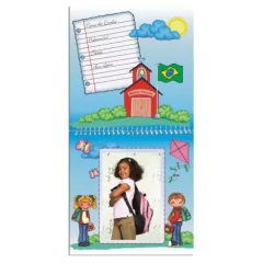 RE022 - RECORDAÇÃO ESCOLAR ÔNIBUS COM ESPIRAL - comprar online