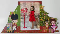 NAT056 - CARTÃO PORTA RETRATO SOLDADINHO E BAILARINA - comprar online