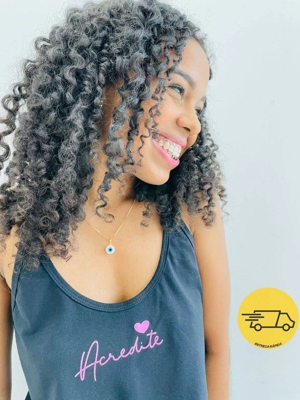 CROPPED DE ALÇA - ACREDITE