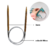 Agulha Circular de Bambu Circulo 80cm - 3mm - comprar online