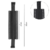 Canaleta / Fecho Bolsa Ziper 30CM - Preto - comprar online