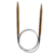 Agulha Circular de Bambu Circulo 80cm - 5mm