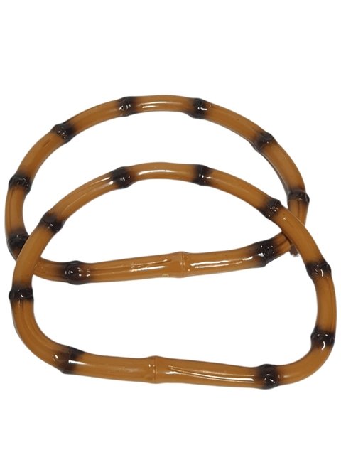 Alça Meia Lua Bambo - Marrom