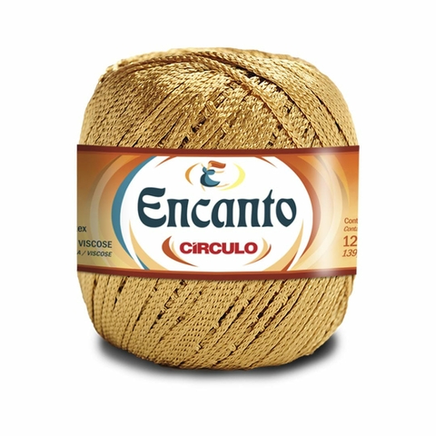 Fio Encanto Cor 7577 - Ouro - 128mts