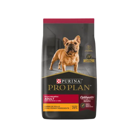 PRO PLAN ADULT RAZAS PEQUEÑAS x 3 kg.