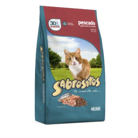 SABROSITOS GATOS PESCADO SABORES DE MAR X 1 Kg