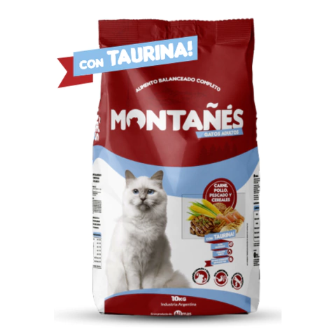 Montañes Gatos adultos X 10 KG