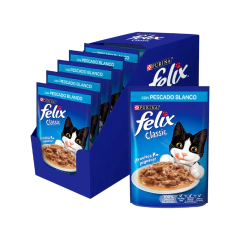 FELIX ADULTO PESCADO BLANCO x 85 g. en internet