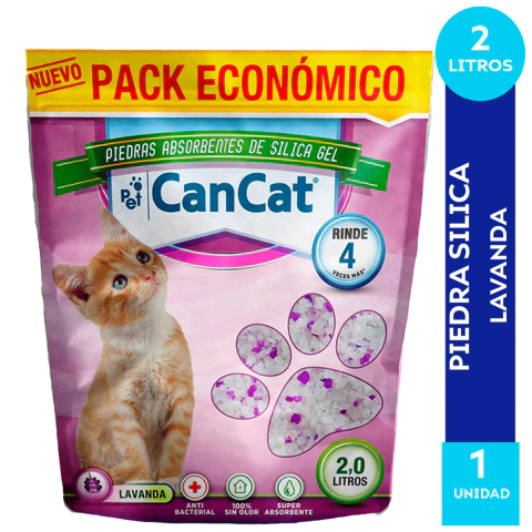 PIEDRA SILICA LAVANDA 2LTS
