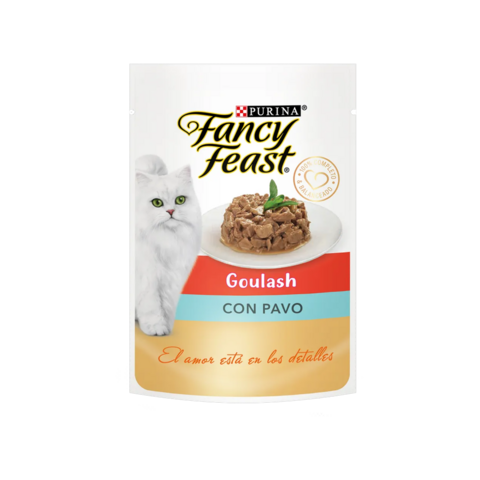 FANCY FEAST GOULASH PAVO X 85 GR
