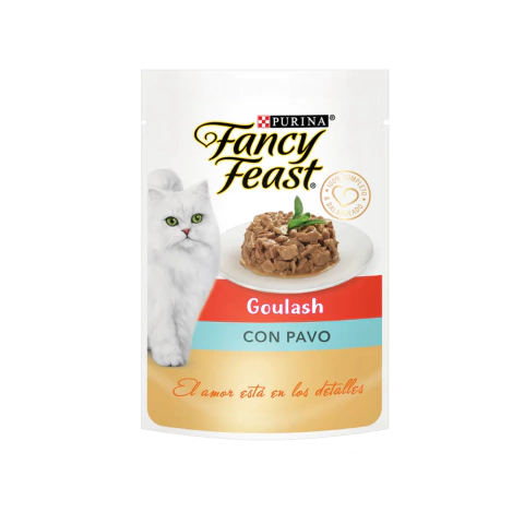 FANCY FEAST GOULASH PAVO X 85 GR