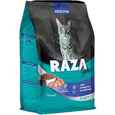 RAZA GATOS PESCADO 15 KG