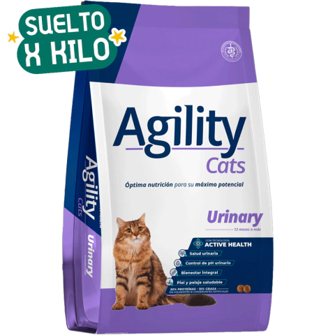 AGILITY GATO URINARY SUELTO X KG
