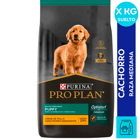 PRO PLAN PUPPY RAZAS MEDIANAS FRACCIONADO