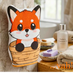 Manopla esponja de baño infantil