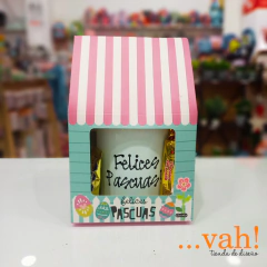 Caja con taza de Pascua - comprar online