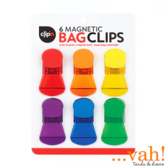 Broche cierra bolsa x6