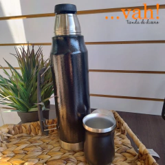 Termo 1L con mate - tienda online