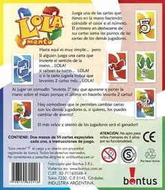 Lola mento (Cartas) - comprar online