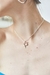 Collar Sol mini plata - A L A M A