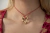 Melted Heart Necklace - A L A M A