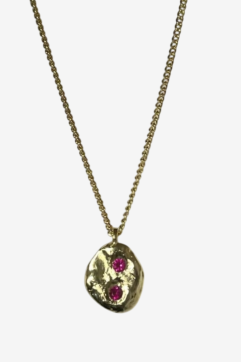 Collar Florencia Pink Oro thumbnail 2