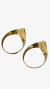 Aros Elsa bronce - comprar online