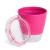 Conjunto Copos com Tampa Rosa e Roxo Munchkin (emb. c/ 2 unid) na internet