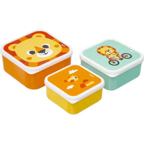 Kit de 3 Potes Leão Bubazoo Buba