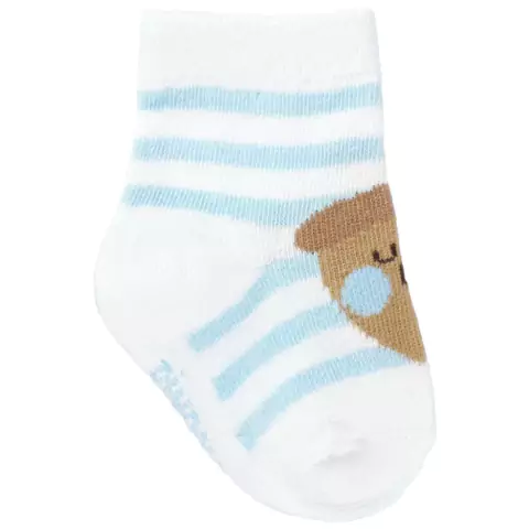 Meia Soquete Tam.00 a 15 Branco Listras Pimpolho na internet