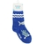 Meia Felpuda Tam 31 a 34 Azul Tubarão Pimpolho - comprar online