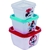 Kit 3 Potes Minnie Vermelha Plasútil