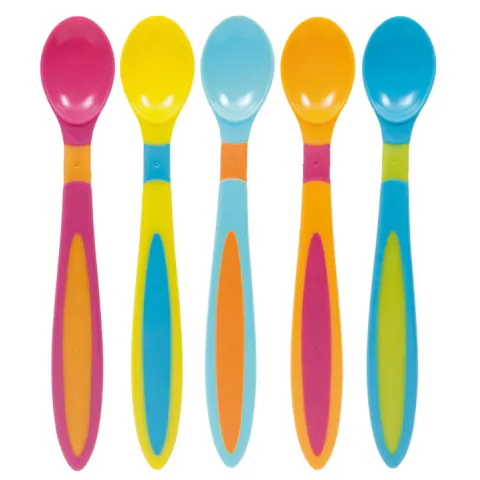 Kit c/5 Colheres Coloridas Buba na internet