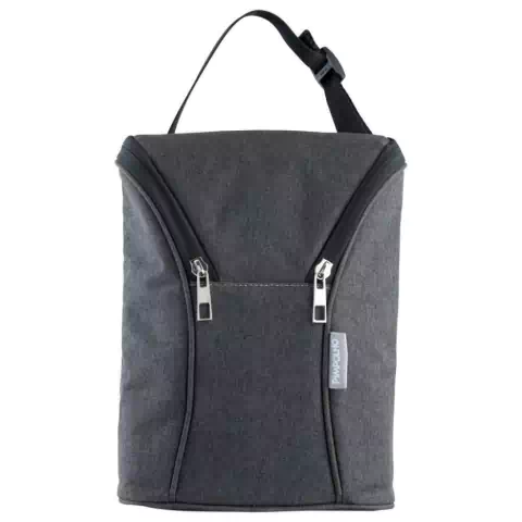 Bolsa Térmica para Mamadeira Preta Pimpolho