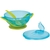 Prato Bowl com Colher e Tampa Azul Buba na internet