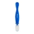 Colher Silicone Ponta Dupla Azul Clingo