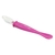 Colher Silicone Ponta Dupla Rosa Clingo