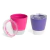 Conjunto Copos com Tampa Rosa e Roxo Munchkin (emb. c/ 2 unid)
