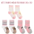 Kit 3 Pares Meia Felpuda Tam.26 a 30 Rosa Pimpolho