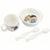 Kit Completo para Refeição Hora Feliz Ks Kids 4 peças
