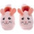 Pantufa Infantil Tam 26/27 Rosa Coelha Pimpolho