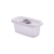 Kit c/2 Pote Retangular Mickey Branco Plasutil na internet