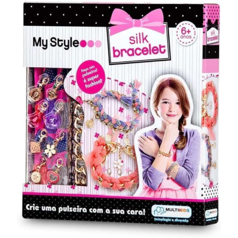 Pulseiras My Style de Seda com Pingente Multikids - comprar online