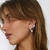 Aros Argollas Blue Radiance | Plata 925 Italiana - Buenos Aires Plata